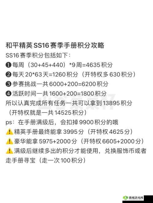 和平精英SS6手册如何迅速满级？揭秘赛季手册快速升级攻略与玩法新变革！